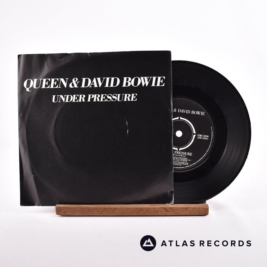 Queen Under Pressure 7" Vinyl Record - Front Cover & Record
