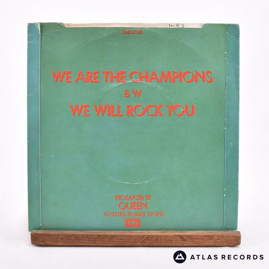 Queen - We Are The Champions - 7" Vinyl Record - VG+/VG+