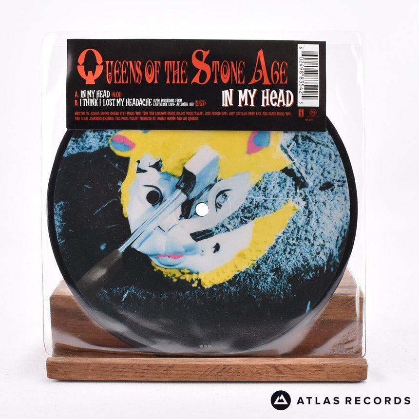 Queens Of The Stone Age In My Head 7" Vinyl Record - Front Cover & Record