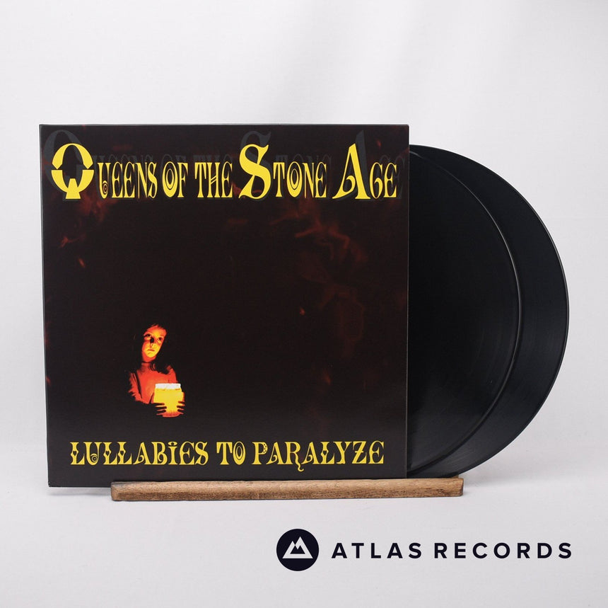 Queens Of The Stone Age Lullabies To Paralyze 2 x LP Vinyl Record - Front Cover & Record