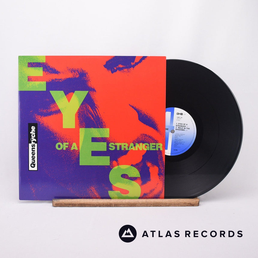 Queensrÿche Eyes Of A Stranger 12" Vinyl Record - Front Cover & Record