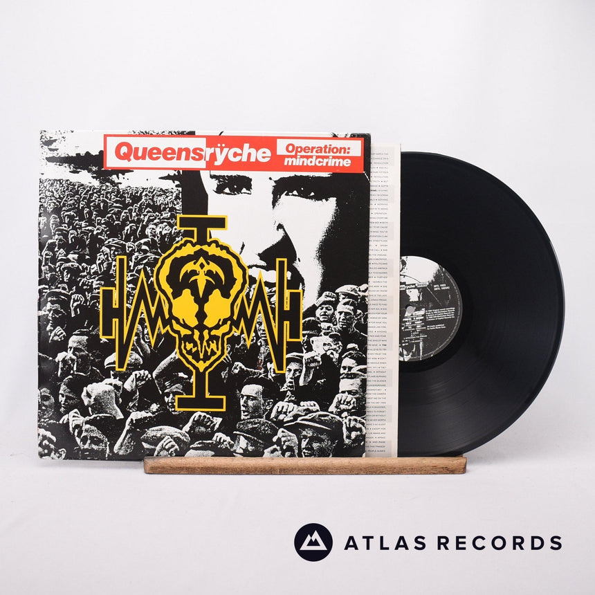 Queensrÿche Operation: Mindcrime LP Vinyl Record - Front Cover & Record