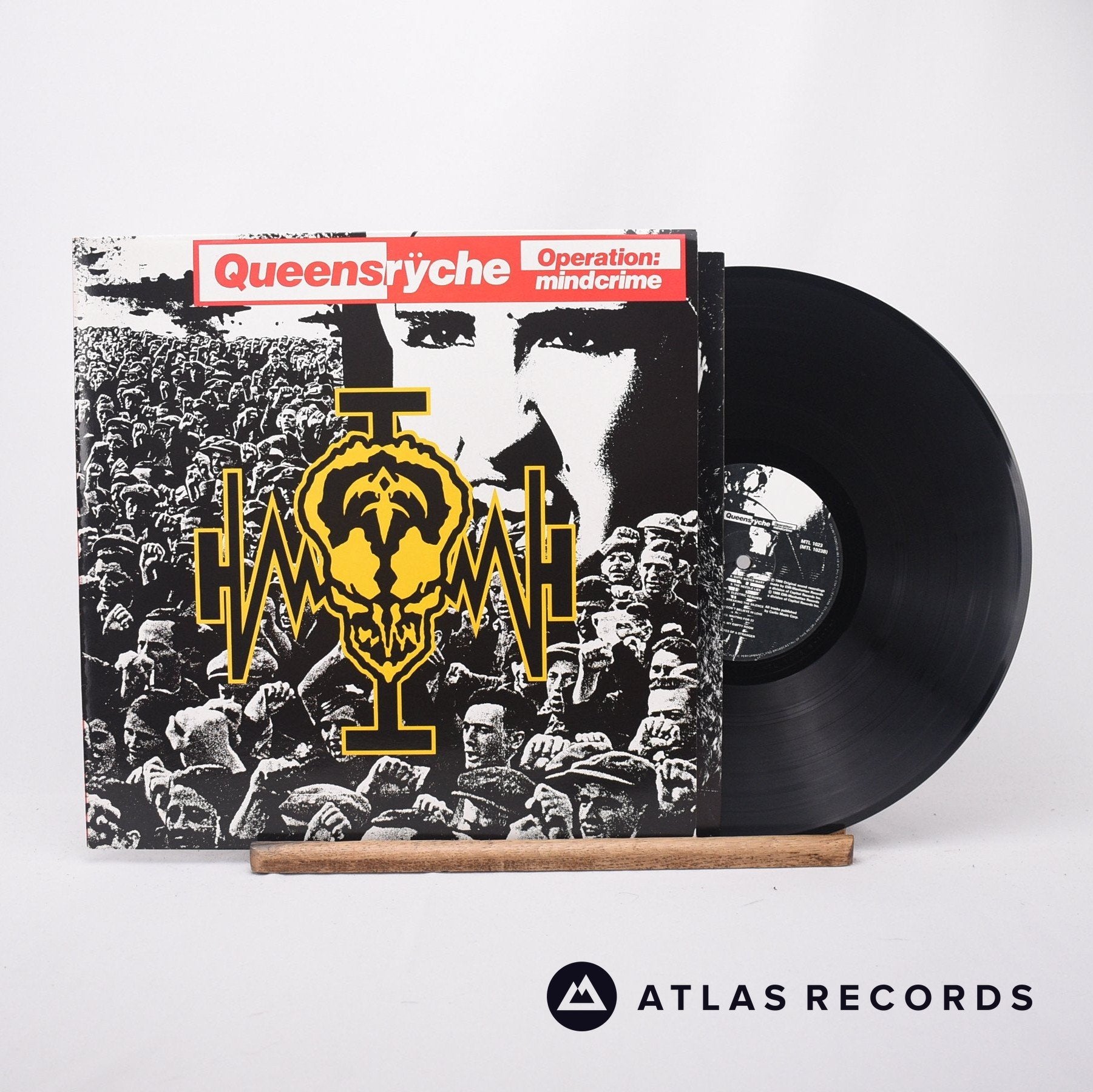 Queensrÿche Operation: Mindcrime LP Vinyl Record EX/EX – Atlas Records