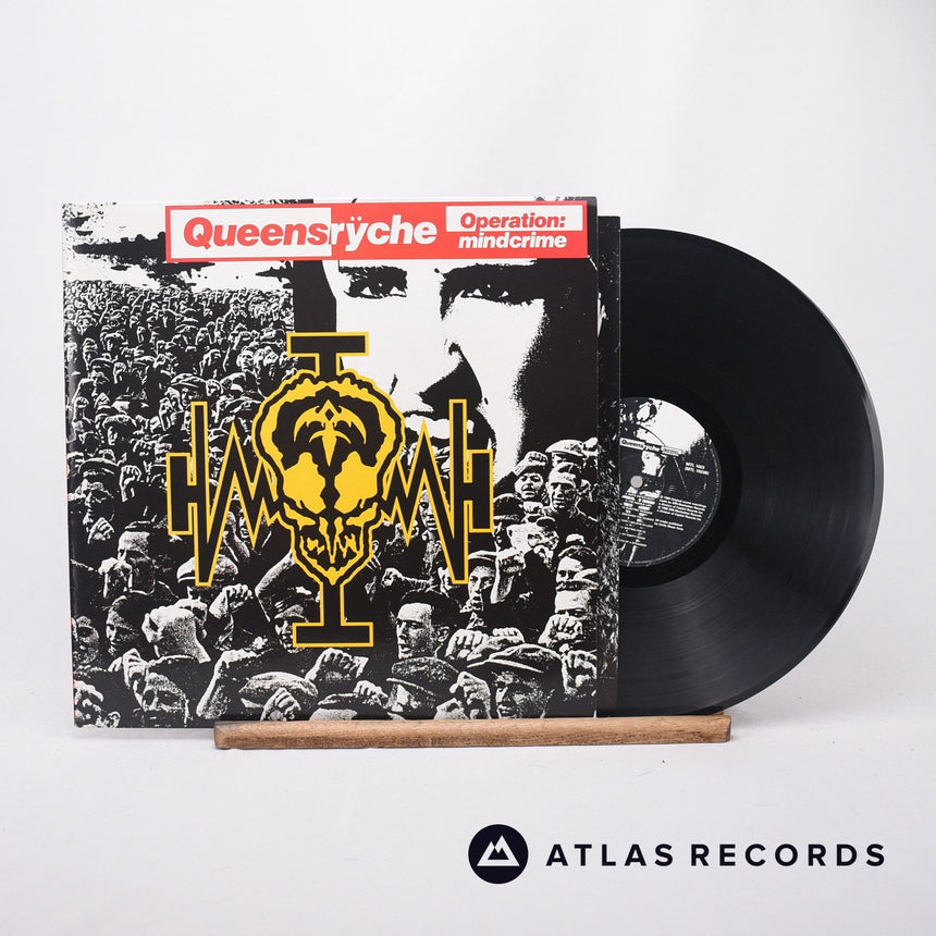Queensrÿche Operation: Mindcrime LP Vinyl Record - Front Cover & Record