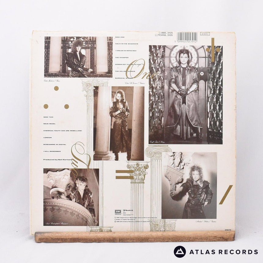 Queensrÿche - Rage For Order - A-2 B-1 LP Vinyl Record - VG+/VG+