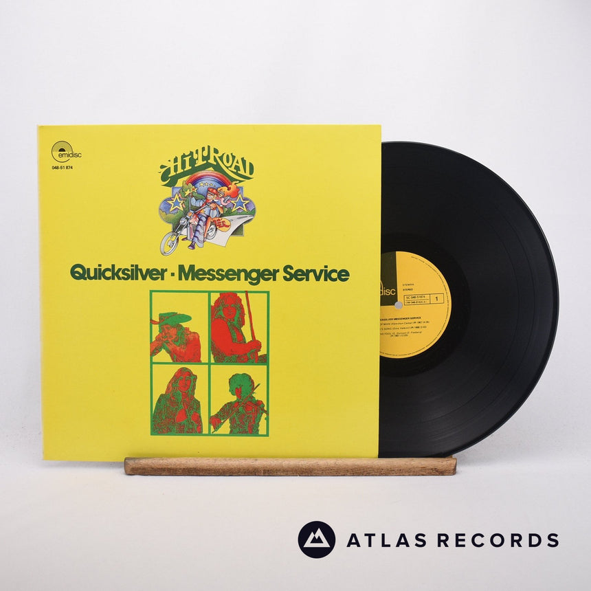 Quicksilver Messenger Service Quicksilver - Messenger Service LP Vinyl Record - Front Cover & Record