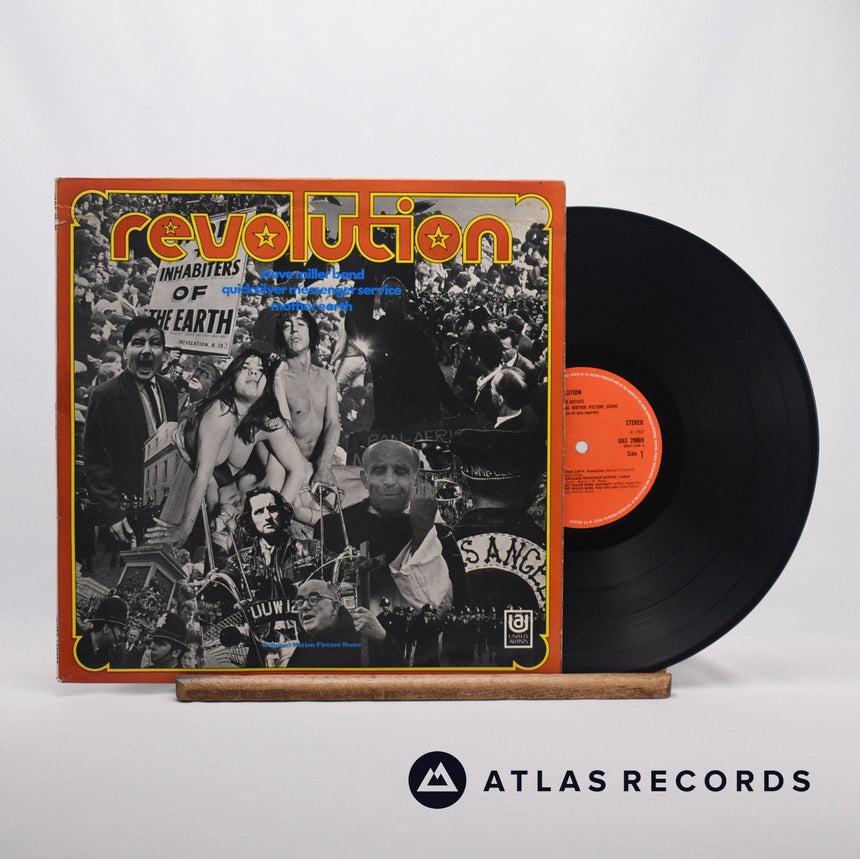 Quicksilver Messenger Service Revolution - Original Motion Picture Score LP Vinyl Record - Front Cover & Record