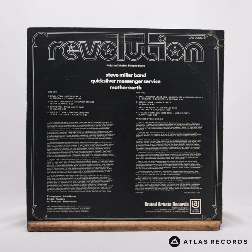 Quicksilver Messenger Service - Revolution - Original Motion Picture - LP Vinyl