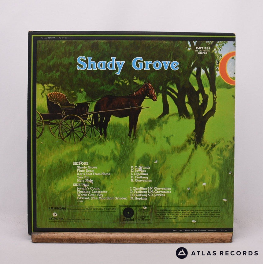 Quicksilver Messenger Service - Shady Grove - LP Vinyl Record - EX/EX