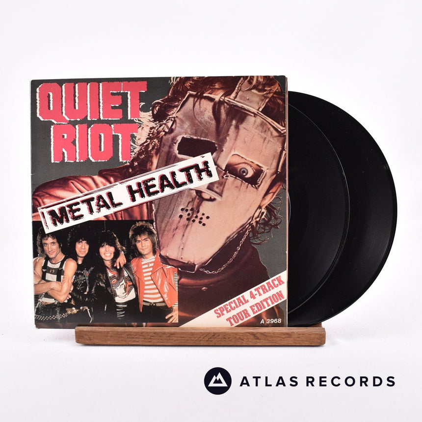 Quiet Riot Metal Health 2 x 7" Vinyl Record - Front Cover & Record