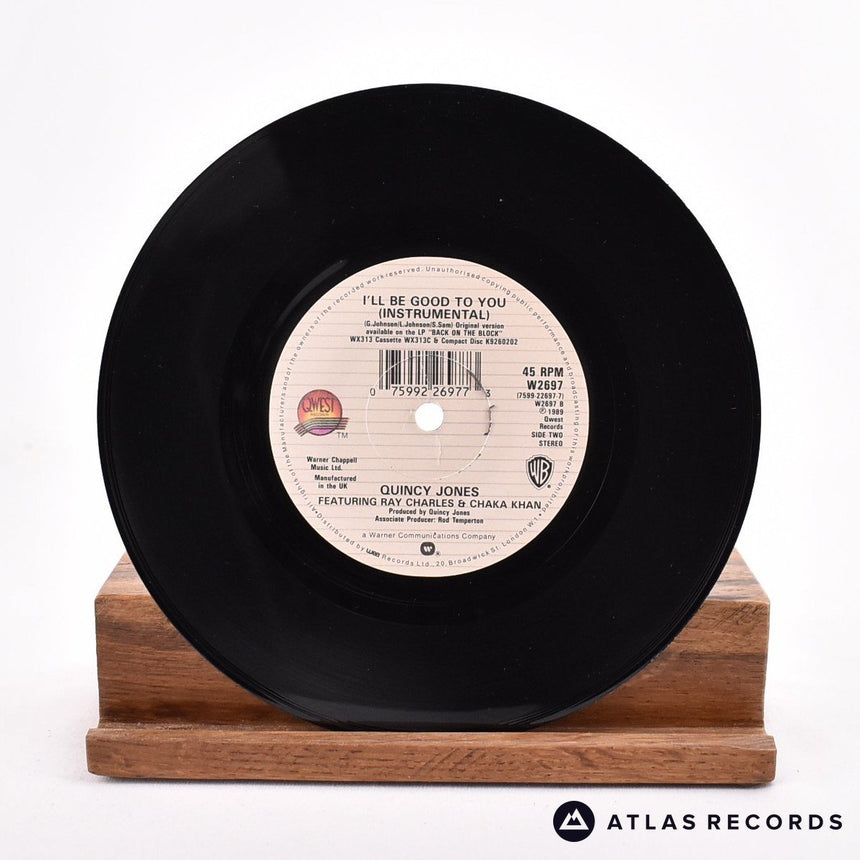 Quincy Jones - I'll Be Good To You - 7" Vinyl Record - EX/EX