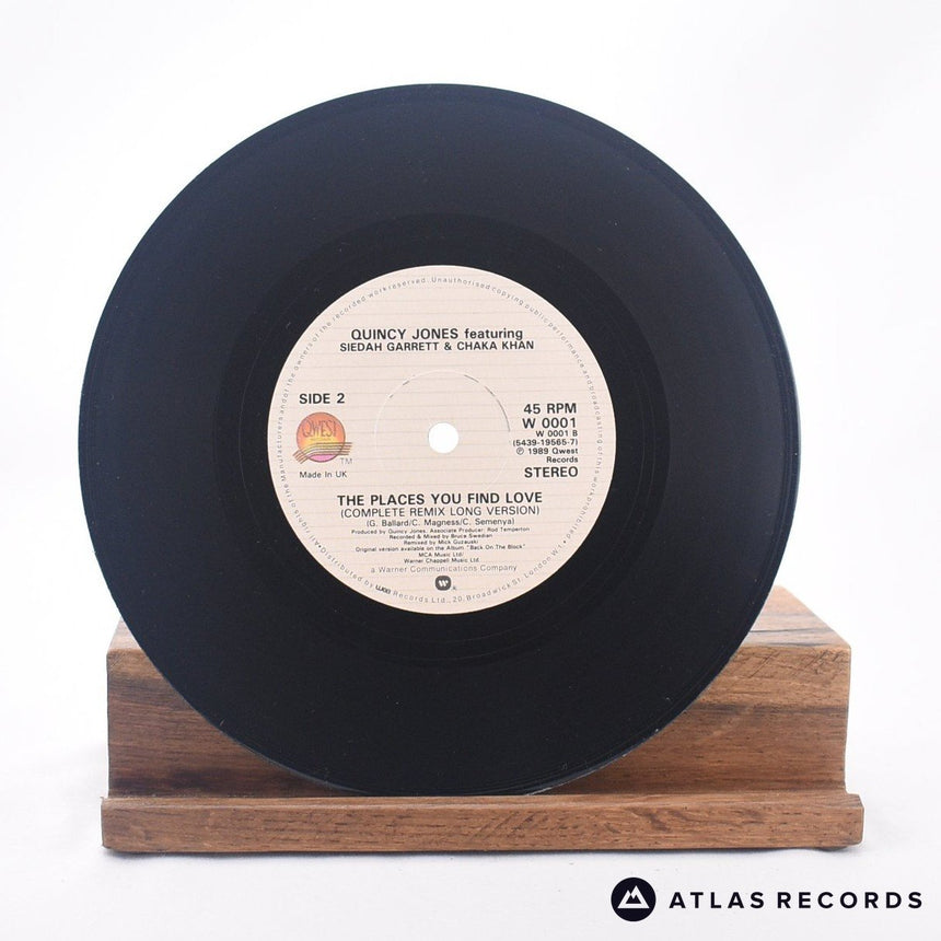 Quincy Jones - The Places You Find Love - 7" Vinyl Record - EX/NM