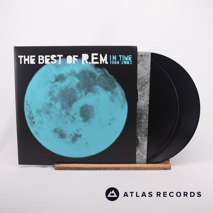 R.E.M. In Time: The Best Of R.E.M. 1988-2003 2 x LP Vinyl Record - Front Cover & Record