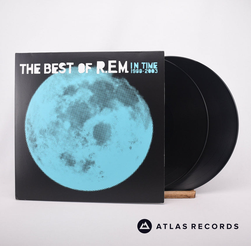 R.E.M. In Time: The Best Of R.E.M. 1988-2003 2 x LP Vinyl Record - Front Cover & Record