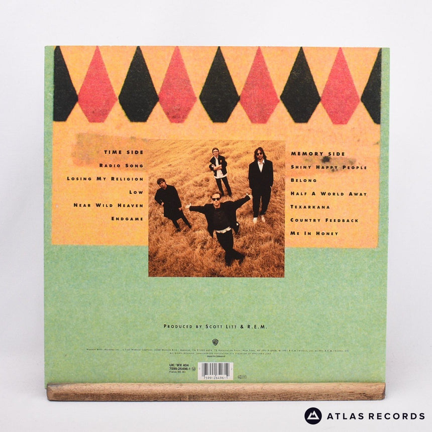 R.E.M. - Out Of Time - A2 Bx LP Vinyl Record - EX/EX