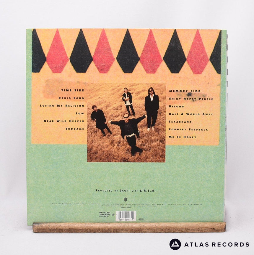 R.E.M. - Out Of Time - 1-A 1-B LP Vinyl Record - EX/EX