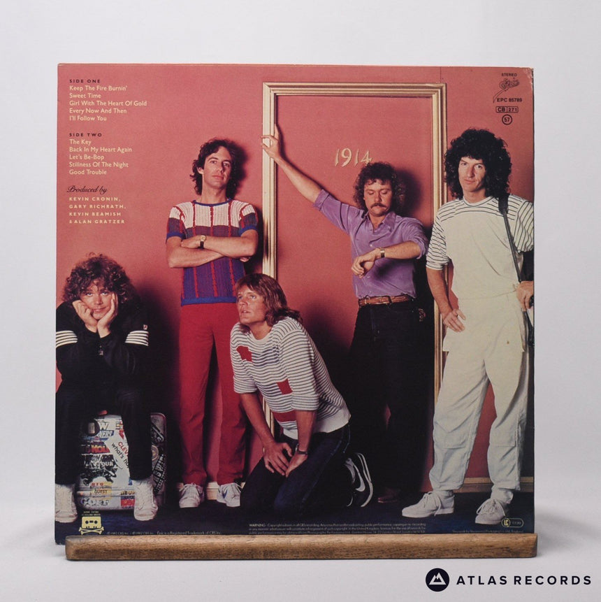 REO Speedwagon - Good Trouble - Lyric Sheet LP Vinyl Record - EX/EX