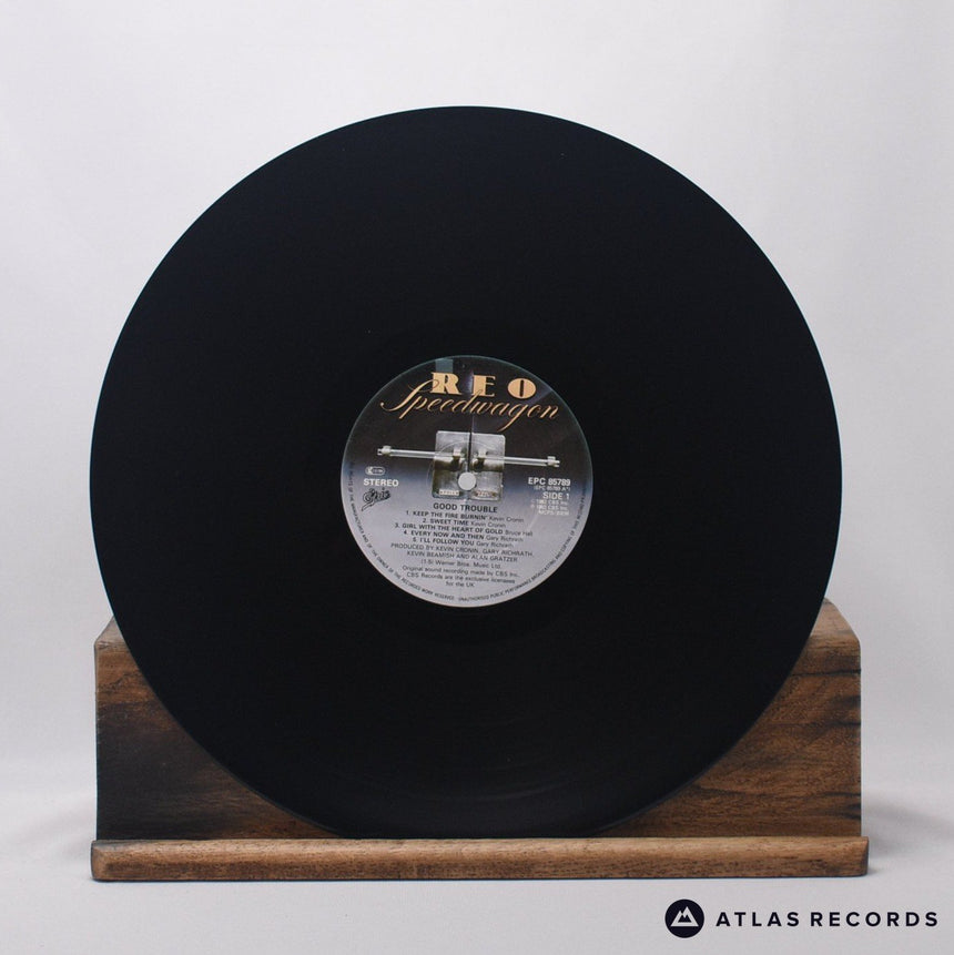 REO Speedwagon - Good Trouble - Lyric Sheet LP Vinyl Record - EX/EX