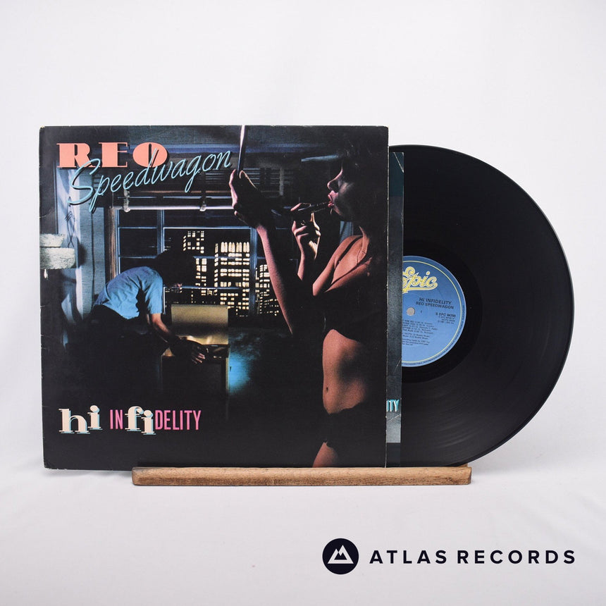 REO Speedwagon Hi Infidelity LP Vinyl Record - Front Cover & Record