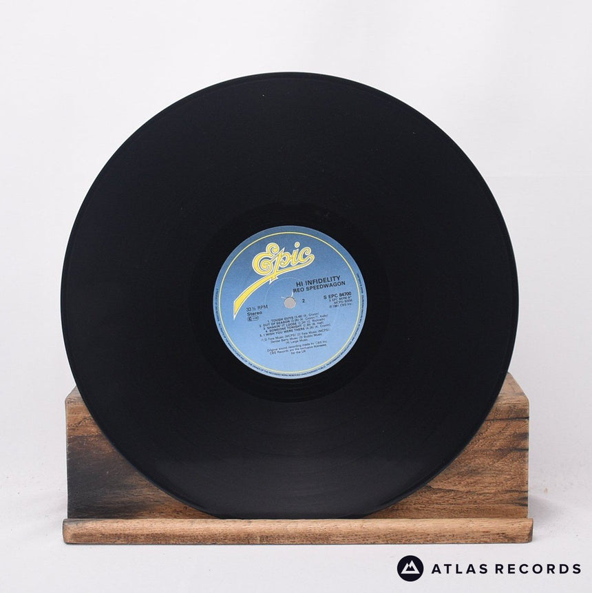 REO Speedwagon - Hi Infidelity - Lyric Sheet A1 B2 LP Vinyl Record - VG+/EX