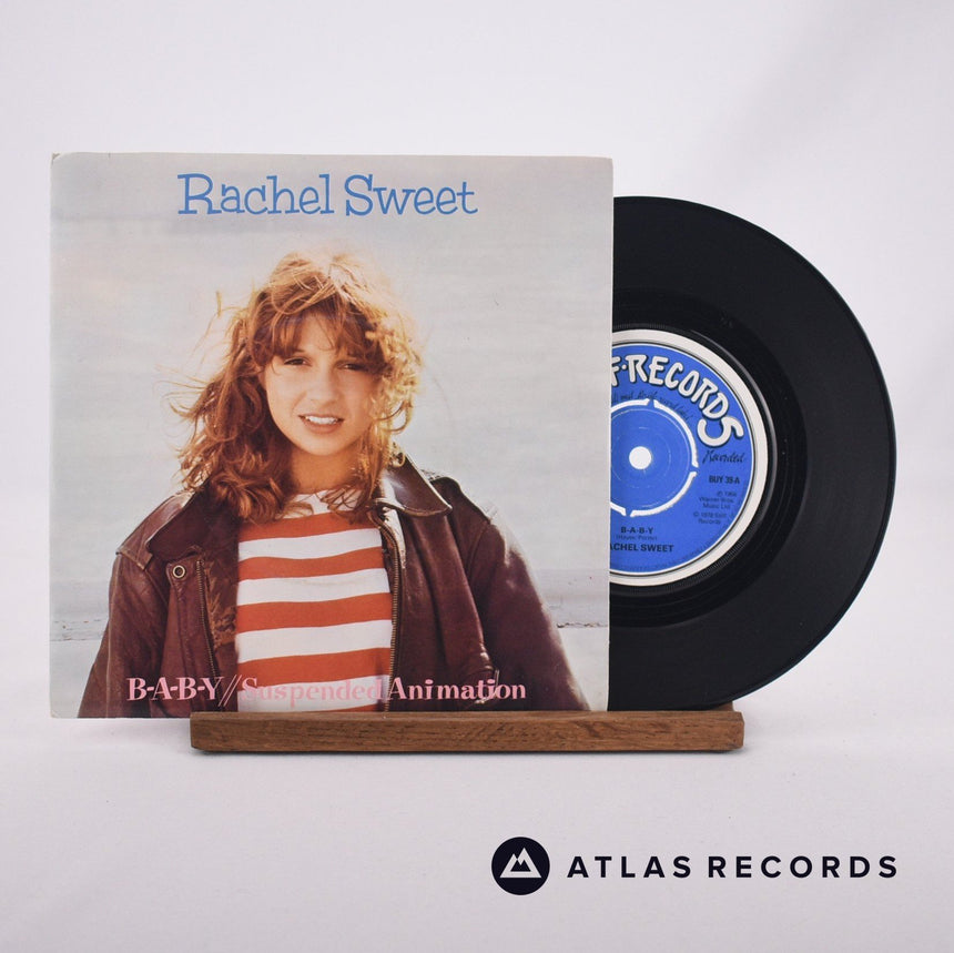 Rachel Sweet B-A-B-Y 7" Vinyl Record - Front Cover & Record