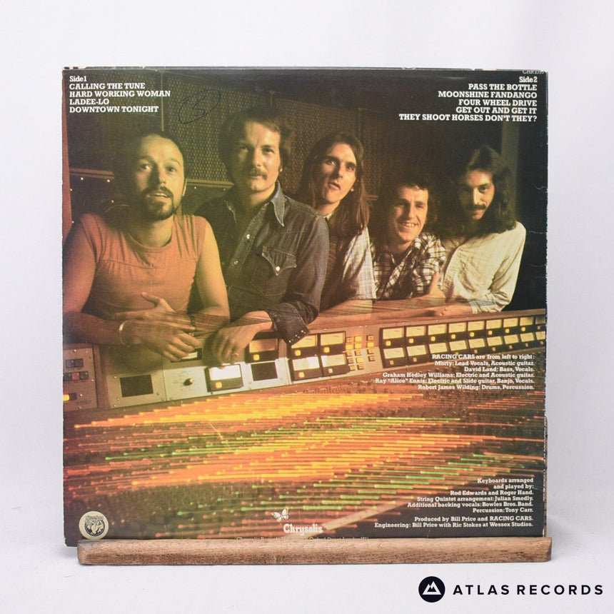 Racing Cars - Downtown Tonight - Htm LP Vinyl Record - EX/EX