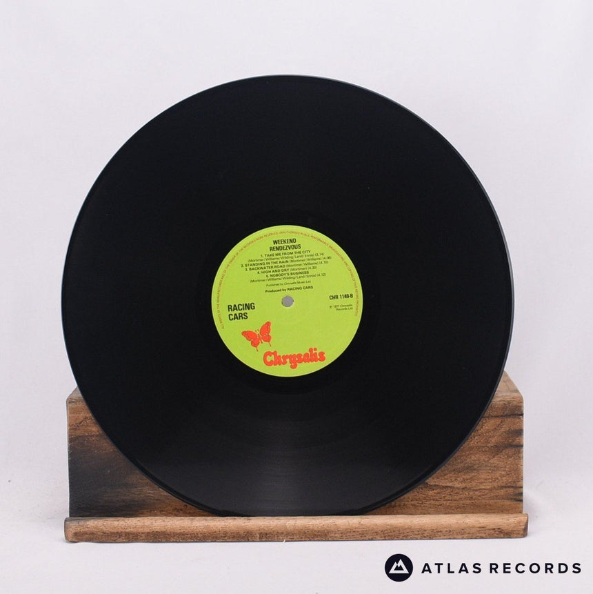 Racing Cars - Weekend Rendezvous - Lyric Sheet LP Vinyl Record - EX/EX