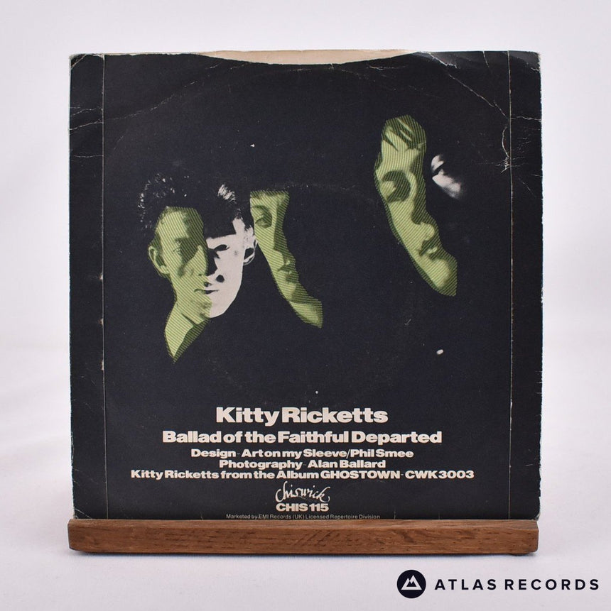 Radiators From Space - Kitty Ricketts - 7" Vinyl Record - VG+/VG+