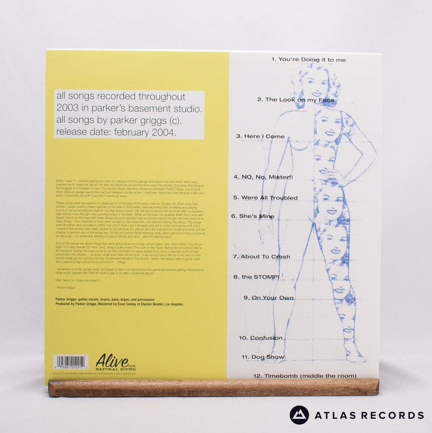 Radio Moscow - 3 & 3 Quarters - LP Vinyl Record - NM/EX