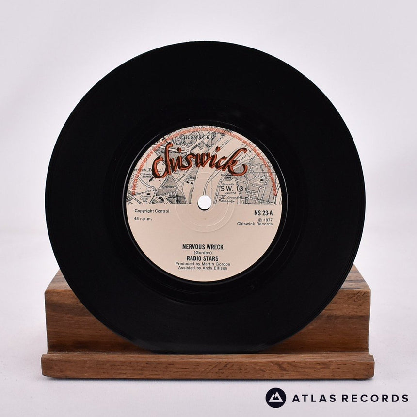 Radio Stars - Nervous Wreck - 7" Vinyl Record - VG+/EX