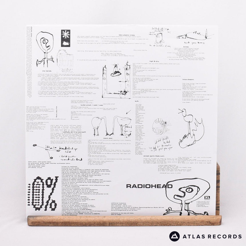 Radiohead - The Bends - Reissue A1 B2 LP Vinyl Record - EX/EX