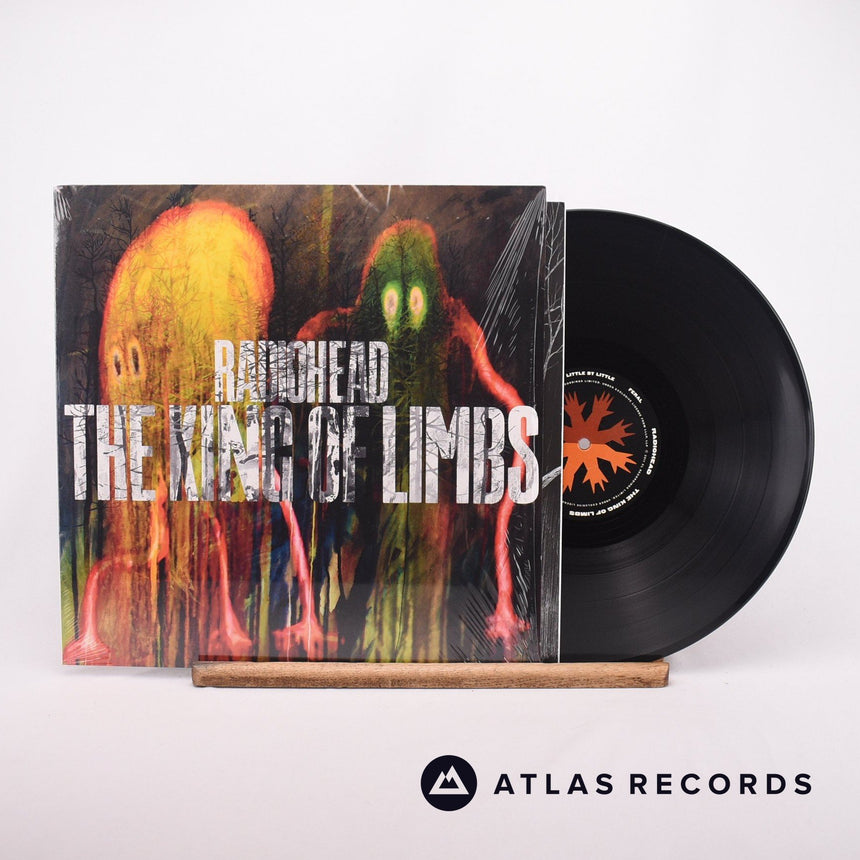 Radiohead The King Of Limbs LP Vinyl Record - Front Cover & Record