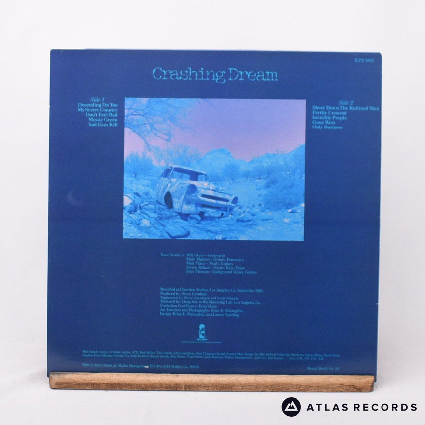 Rain Parade - Crashing Dream - LP Vinyl Record - EX/EX
