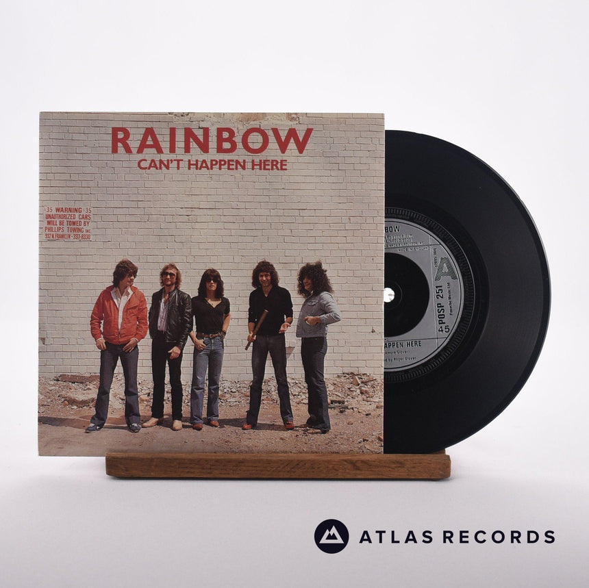 Rainbow Can't Happen Here 7" Vinyl Record - Front Cover & Record