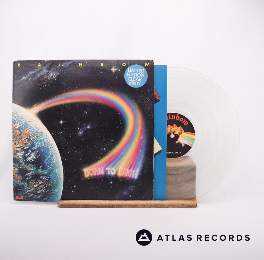 Rainbow Down To Earth LP Vinyl Record - Front Cover & Record