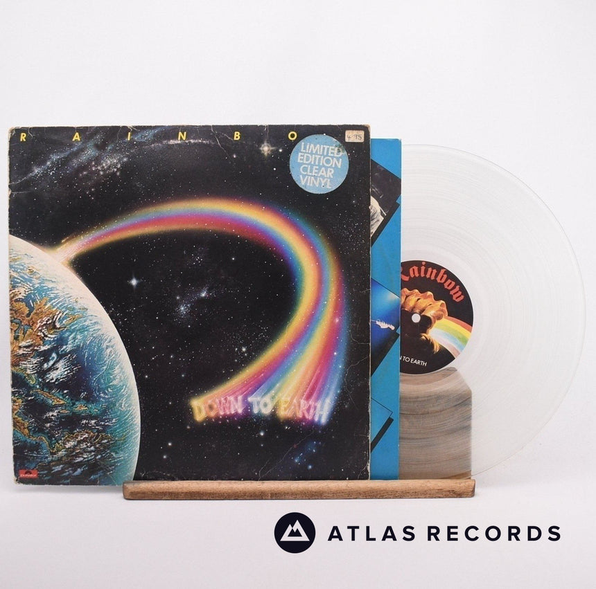 Rainbow Down To Earth LP Vinyl Record - Front Cover & Record