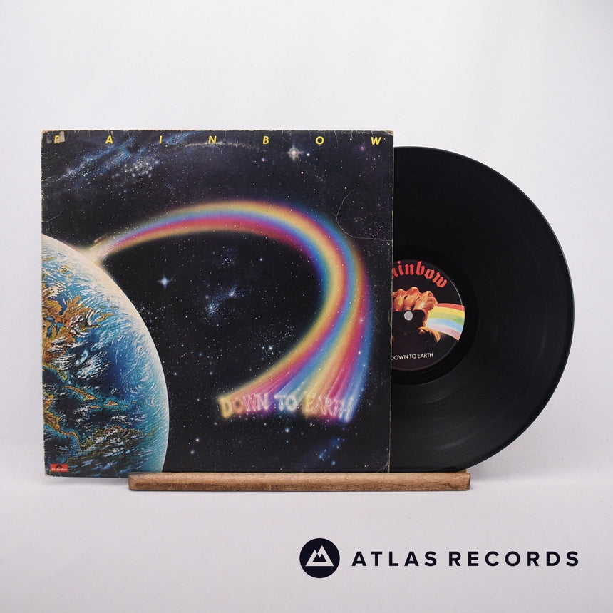 Rainbow Down To Earth LP Vinyl Record - Front Cover & Record