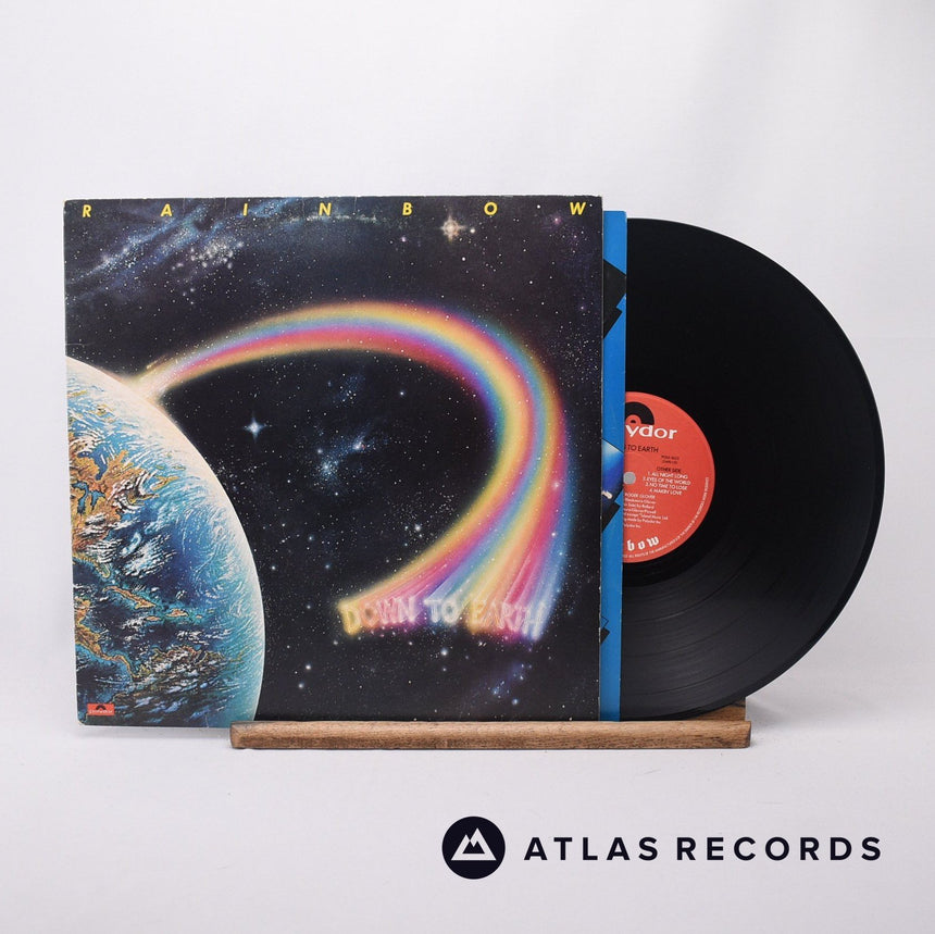Rainbow Down To Earth LP Vinyl Record - Front Cover & Record