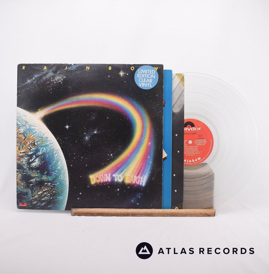 Rainbow Down To Earth LP Vinyl Record - Front Cover & Record