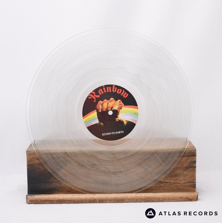 Rainbow - Down To Earth - Clear Limited Edition LP Vinyl Record - EX/NM