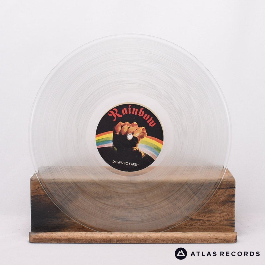 Rainbow - Down To Earth - Clear A5 B5 LP Vinyl Record - EX/EX