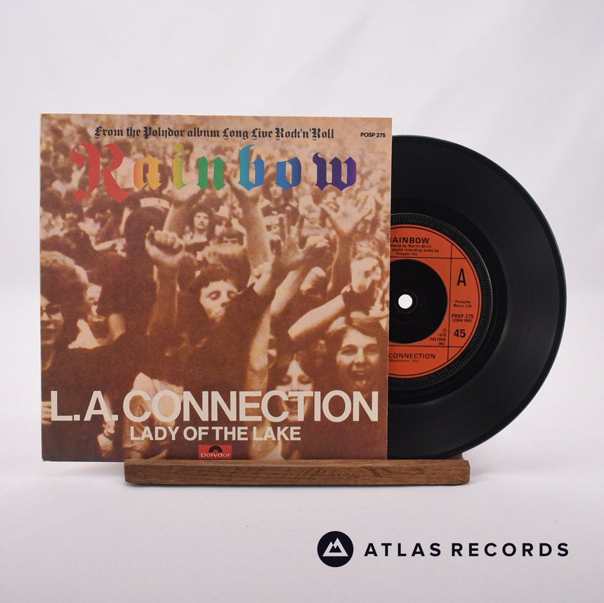 Rainbow L.A. Connection 7" Vinyl Record - Front Cover & Record