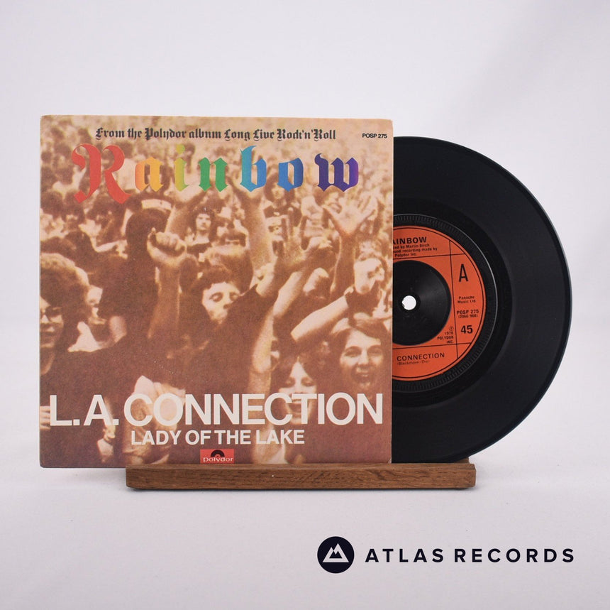 Rainbow L.A. Connection 7" Vinyl Record - Front Cover & Record