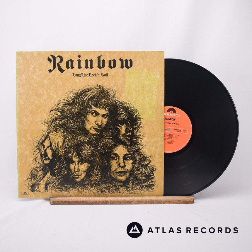 Rainbow Long Live Rock 'N' Roll LP Vinyl Record - Front Cover & Record