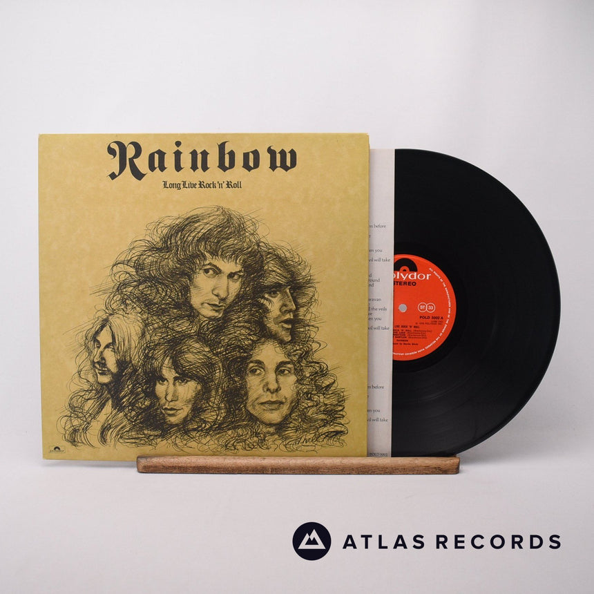 Rainbow Long Live Rock 'N' Roll LP Vinyl Record - Front Cover & Record