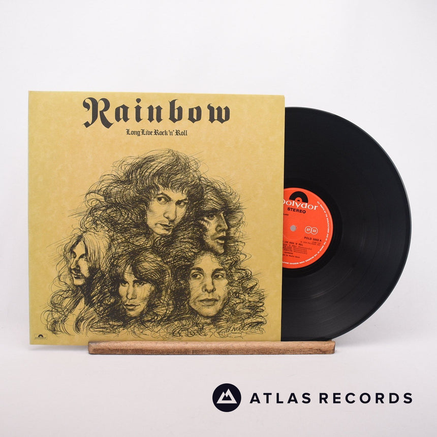 Rainbow Long Live Rock 'N' Roll LP Vinyl Record - Front Cover & Record