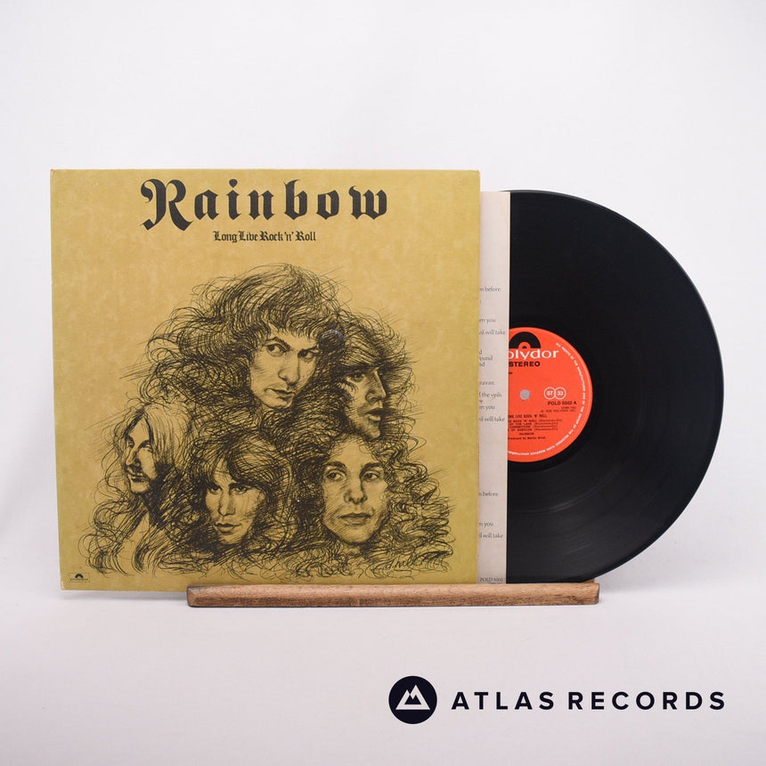 Rainbow Long Live Rock 'N' Roll LP Vinyl Record - Front Cover & Record