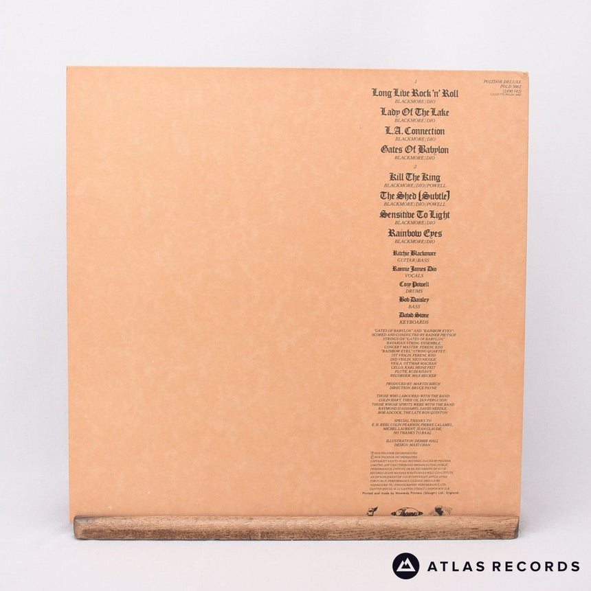 Rainbow - Long Live Rock 'N' Roll - Gatefold A//1 B//1 LP Vinyl Record - EX/EX