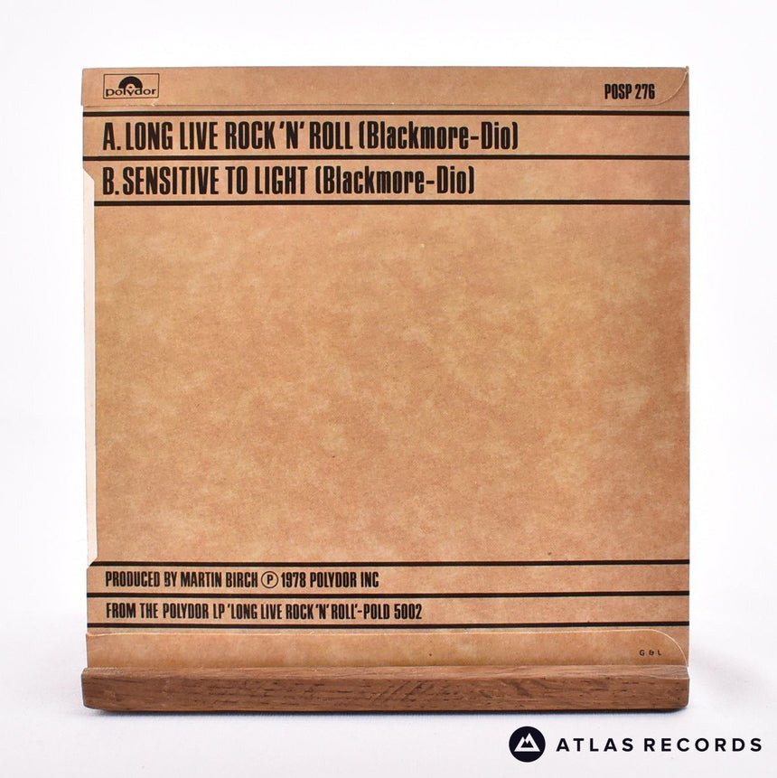 Rainbow - Long Live Rock 'N' Roll - 7" Vinyl Record - EX/EX