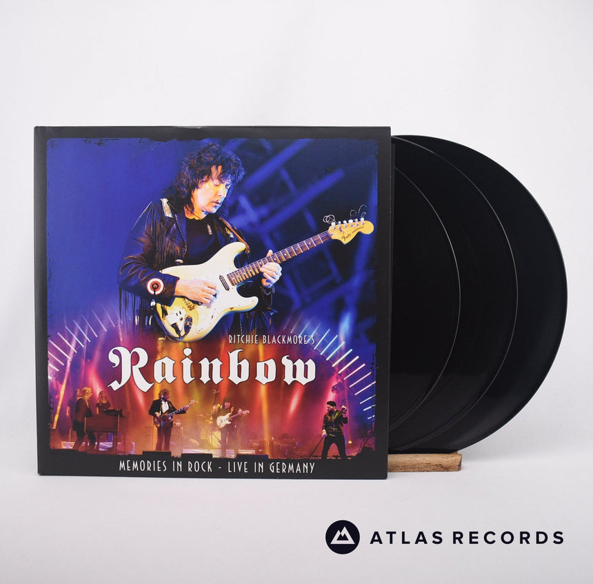 Rainbow Memories In Rock - Live In Germany 3 x LP Vinyl Record - Front Cover & Record